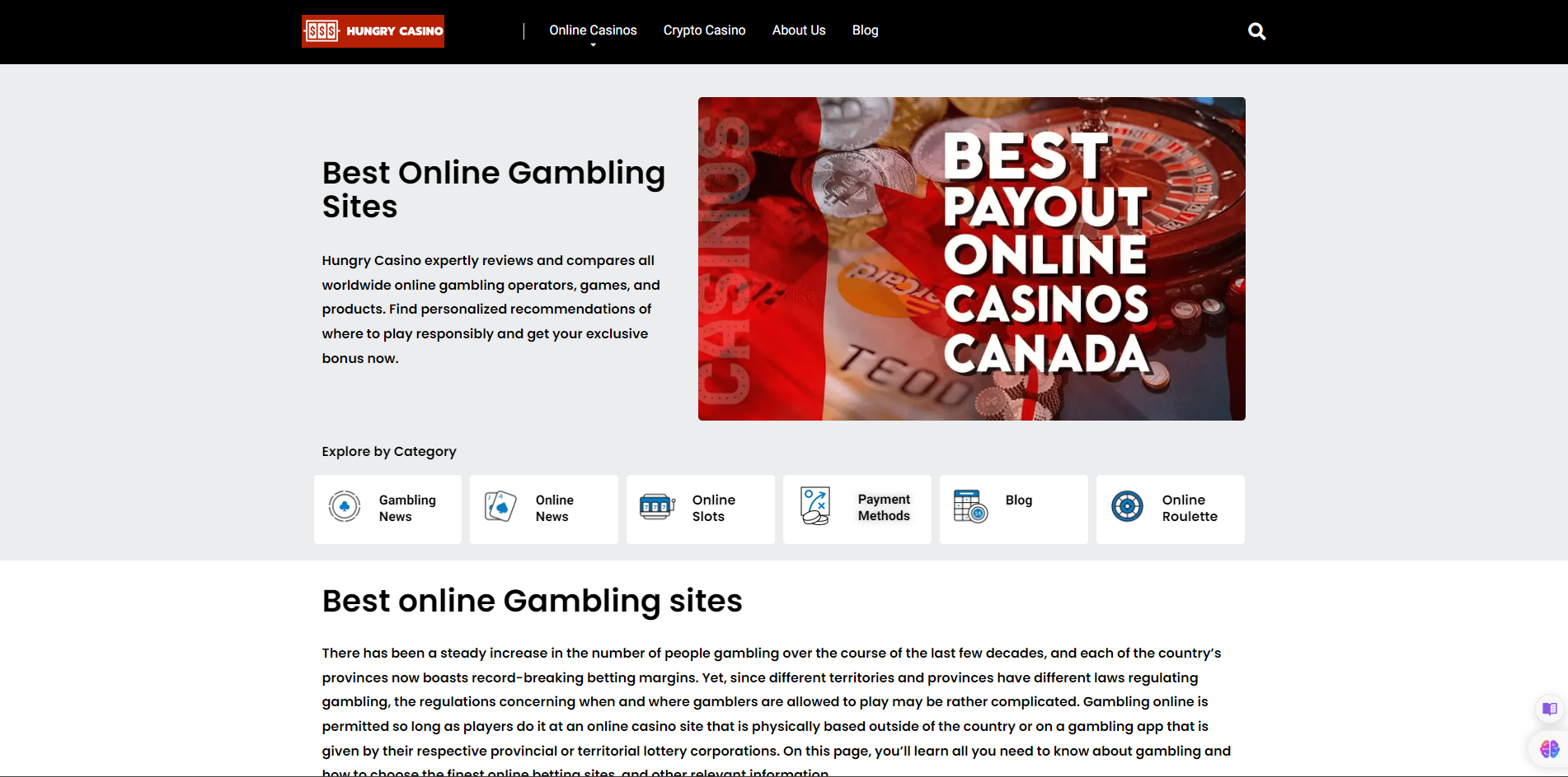 Gambling Website